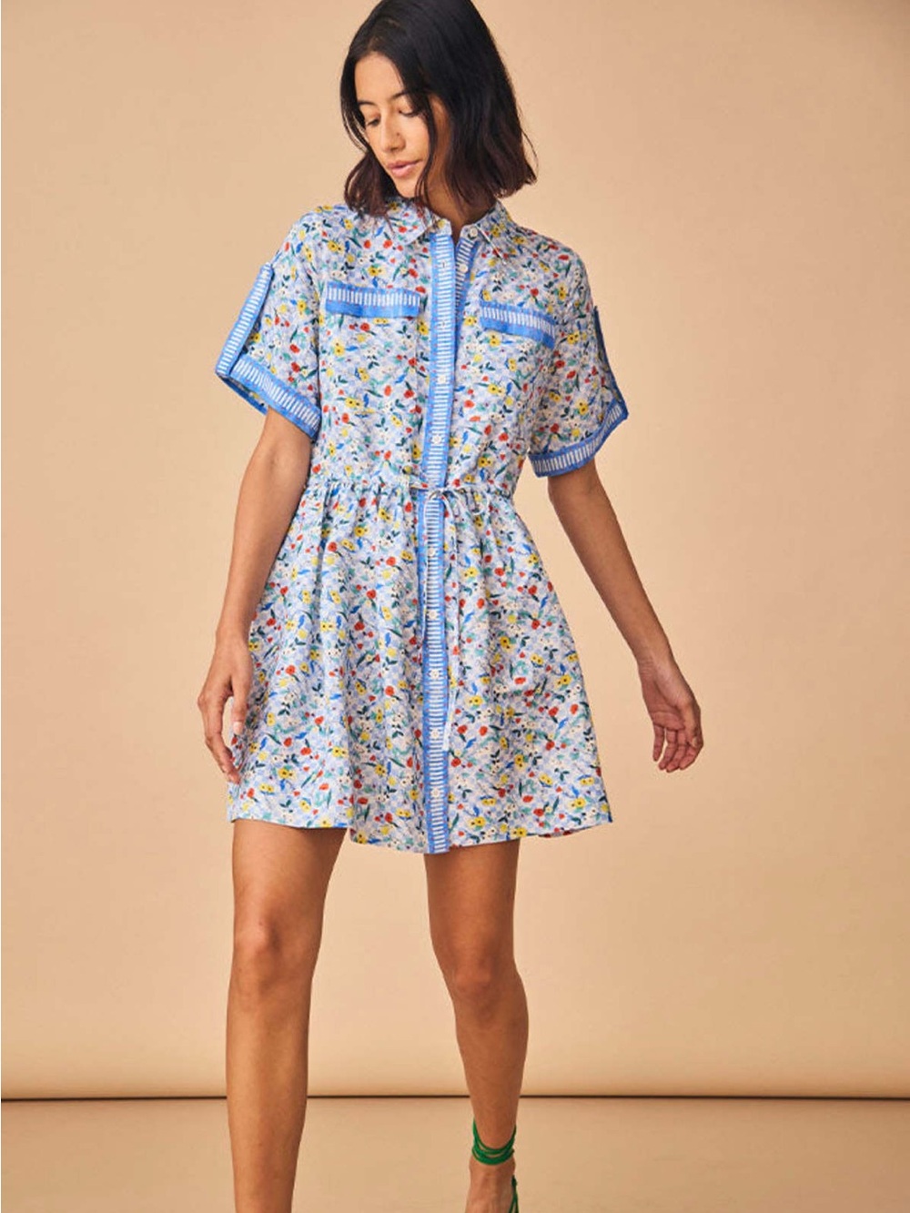 HUNTER BELL Women's Peyton Floral Mini Dress